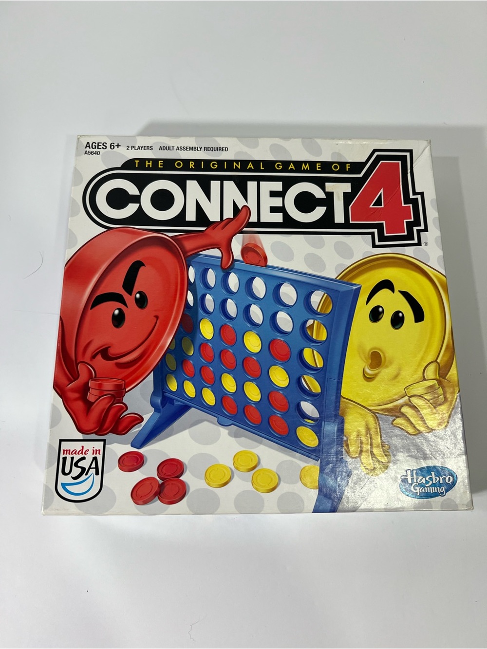 Hasbro Connect 4 Game - Red, Yellow & Blue